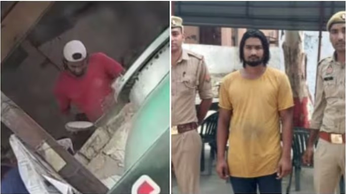 शोयबकडून रोट्यांवर थुंकण्याचा प्रकार, पोलिसांकडून अटक!