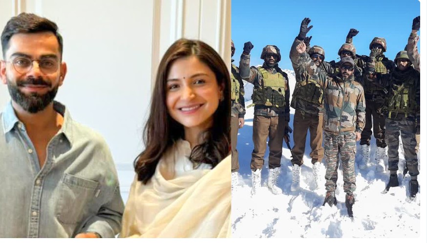 भारत-पाकिस्तान तणाव: अनुष्का शर्मा-विराट कोहलीची भारतीय सैन्यासाठी खास पोस्ट!