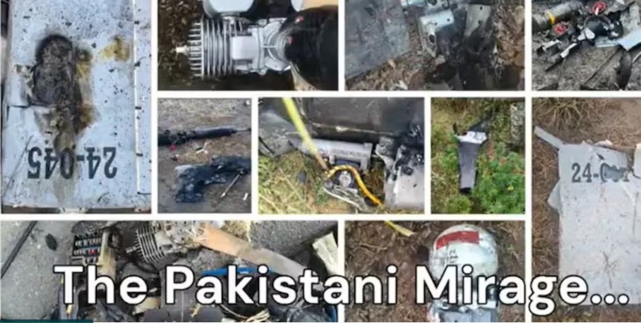 पाकिस्तानी मिराजचे तुकडे, भारताने व्हिडीओ जारी करत केली पुष्टी!