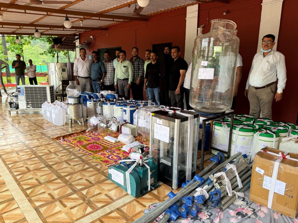 मुंबई पोलिसाकडून ड्रग्स रॅकेटचा पर्दाफाश, रायगड जिल्ह्यात ड्रग्सचा कारखाना उद्ध्वस्त