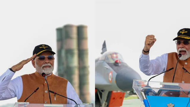 आदमपूर एअरबेसला भेट देत पाकिस्तानचा ‘तो’ दावा मोदींनी ठरवला फोल