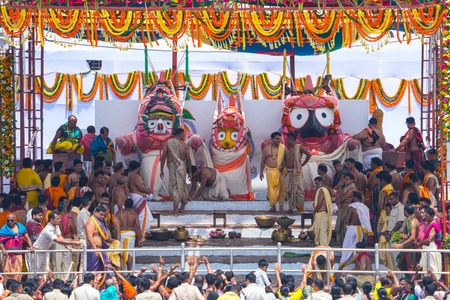 पुरी जगन्नाथ मंदिरात देवस्नान पौर्णिमेचा सोहळा