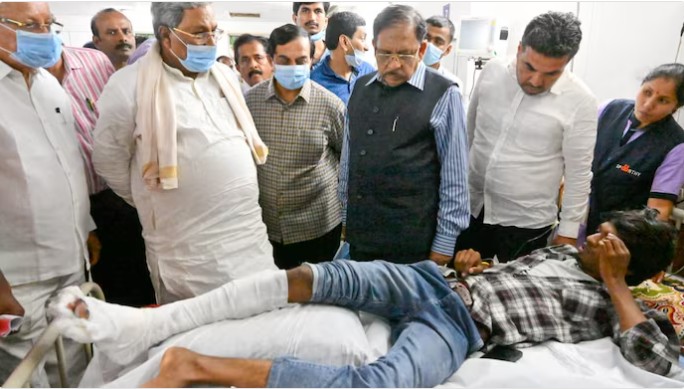 मृत्यूची माहिती असूनही सिद्धरामय्या हलवा खाण्यासाठी गेले!