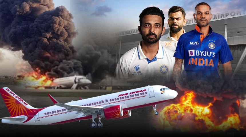 अहमदाबाद विमान अपघातावर भारतीय क्रिकेटपटूंकडून शोक व्यक्त!