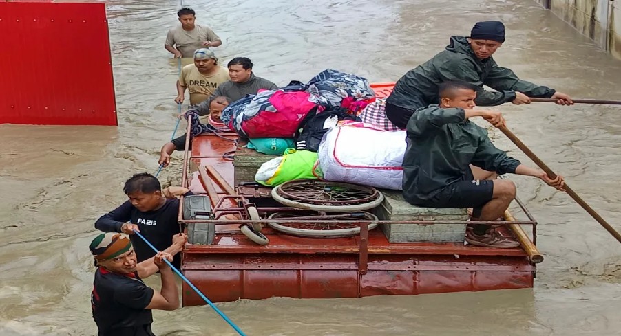 ईशान्येकडील राज्यांमध्ये पावसाचा कहर, २५ जणांचा मृत्यू!