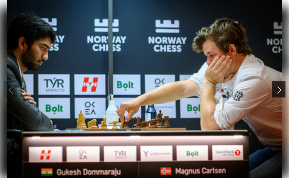 गुकेशने कार्लसनला हरवून इतिहास घडवला, पीएम मोदींच्या कडून दाद