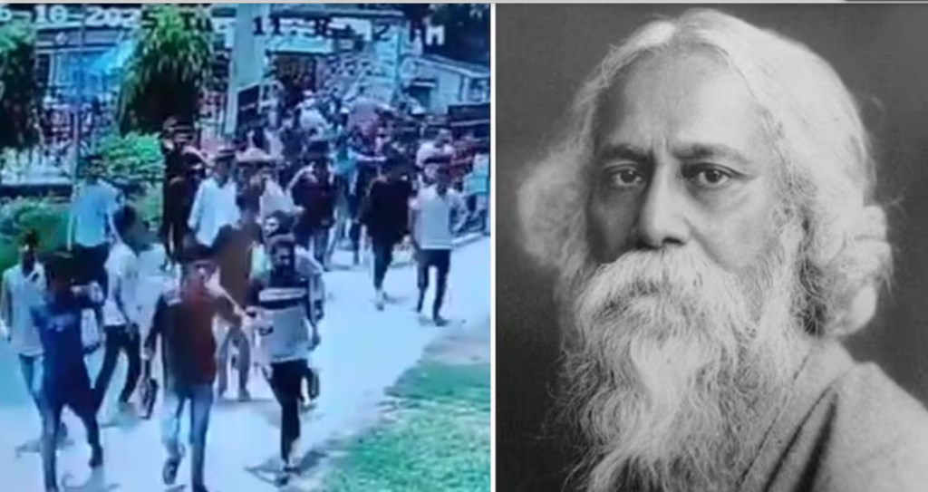 बांगलादेशात रवींद्रनाथ टागोरांच्या घरावर हल्ला!