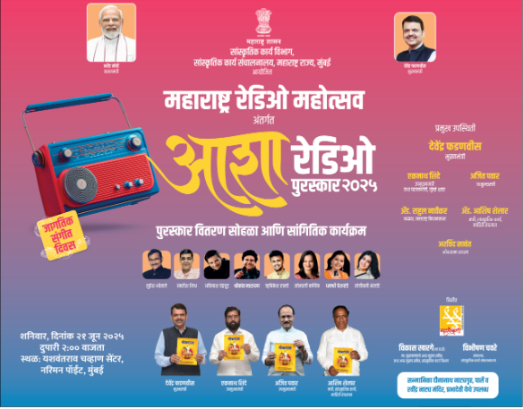 महाराष्ट्र रेडिओ महोत्सवात पाच आर.जे घेणार मुख्यमंत्र्यांची मुलाखत