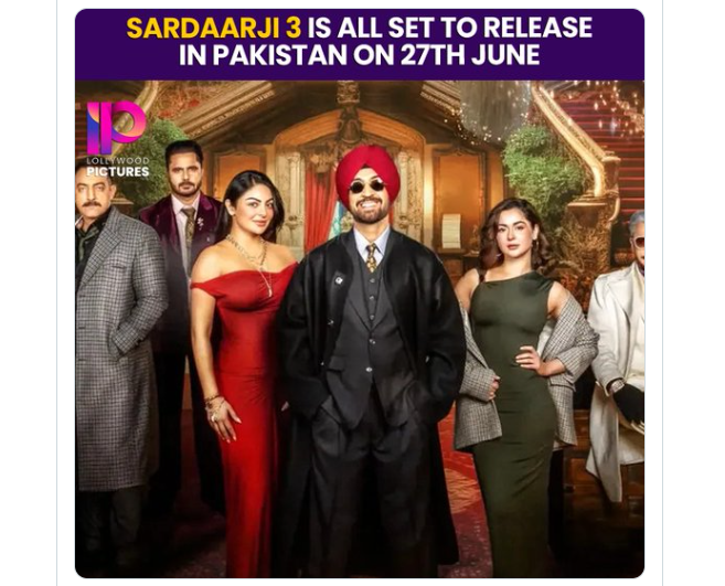 दिलजीत दोसांझचा ‘सरदार जी ३’ पाकिस्तानात रिलीज होणार, भारतीय संतापले म्हणाले…