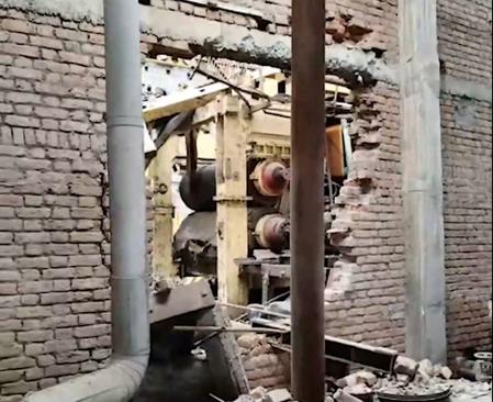 पेपर मिलमध्ये स्फोट