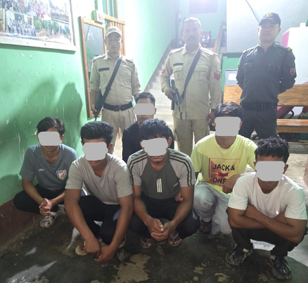 मणिपूर: अरम्बाई टेंगोलच्या सहा सदस्यांना अटक