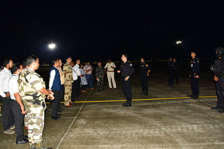 एनएसजीकडून काउंटर-हायजॅक, दहशतवादविरोधी सराव