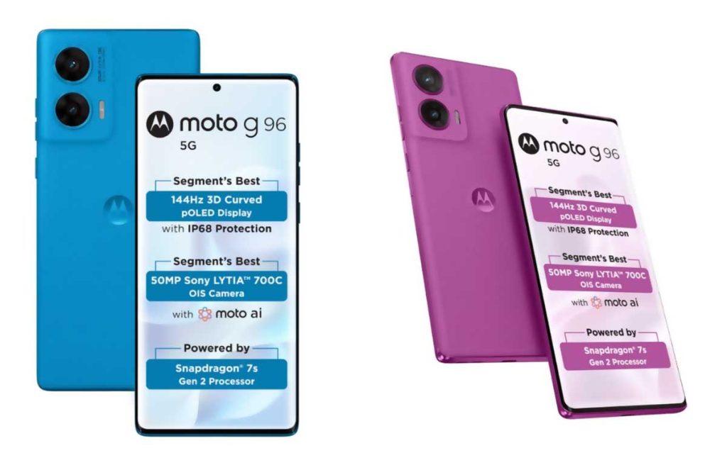स्पीडचा नवा अवतार — मोटो G96 5G भारतात लाँच! जाणून घ्या फीचर्स आणि किंमत…
