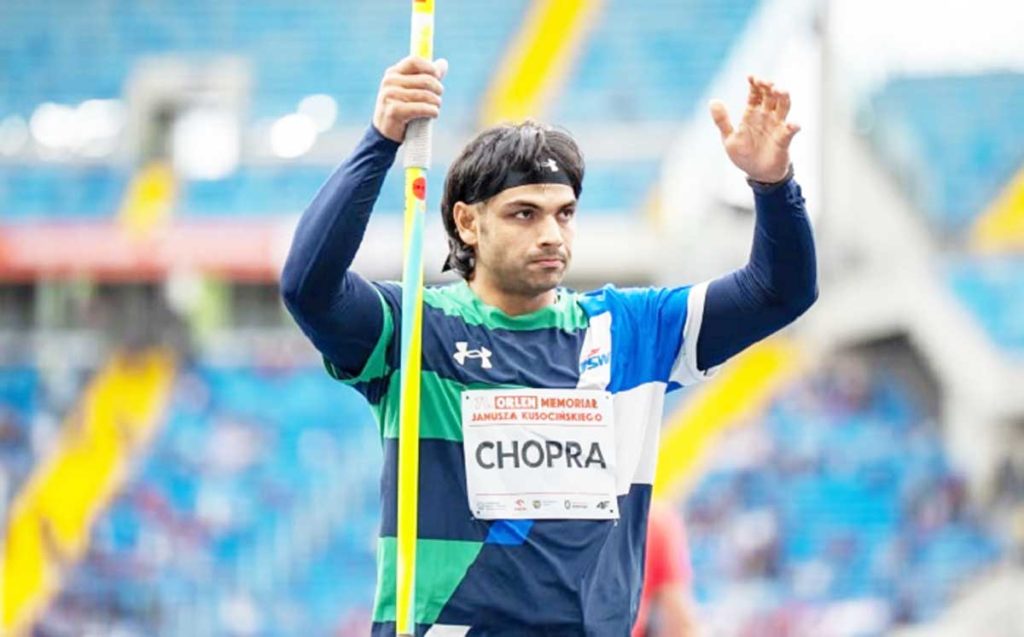 नीरज चोप्राने रचला नवा इतिहास 