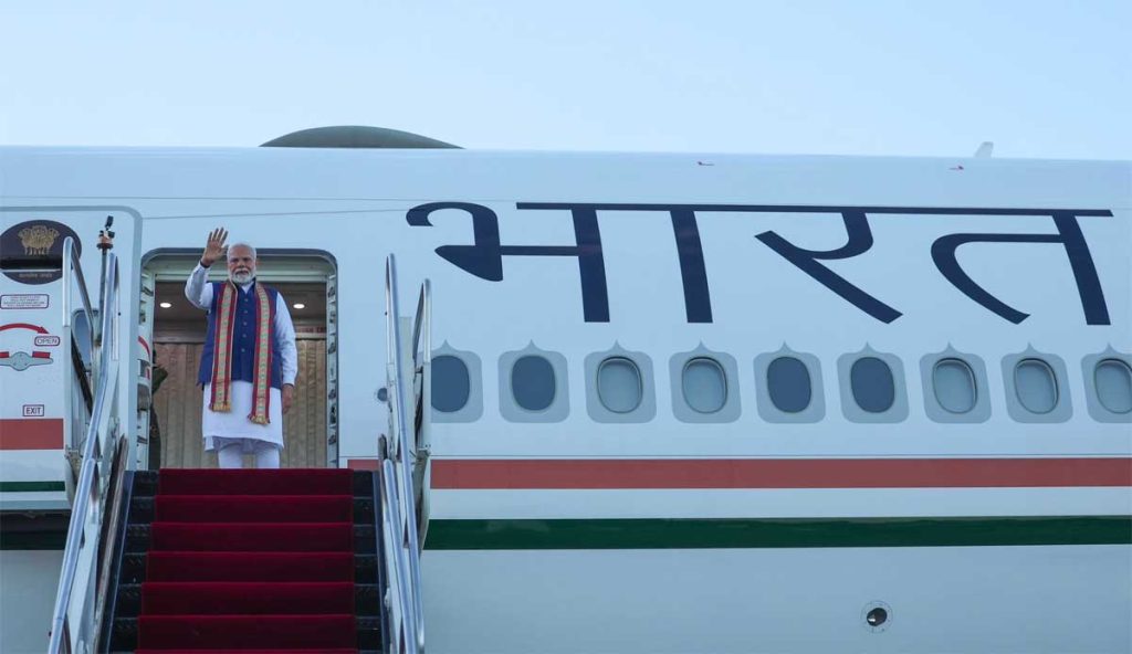 ब्राझीलच्या यशस्वी दौऱ्यानंतर पंतप्रधान मोदी नामिबियाला रवाना