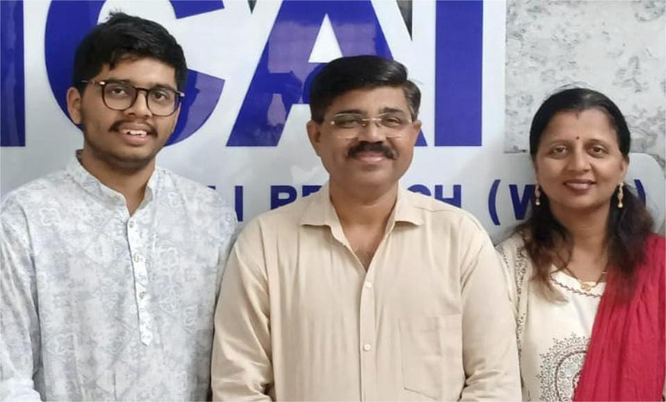 डोंबिवलीच्या शार्दुल विचारेची भरारी; सीए फाऊंडेशनमध्ये देशात मिळविला तिसरा क्रमांक