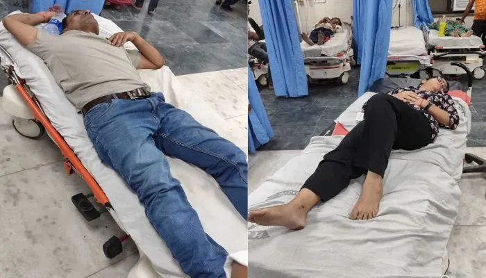 अनधिकृत बांधकामाची माहिती घेण्यास गेलेल्या पत्रकारांना मुस्लिम जमावाकडून प्रचंड मारहाण