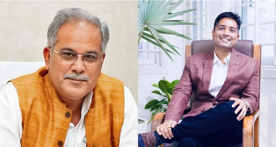 बघितले, बघितले आणि ईडीने बघेल यांच्या घरी छापा मारला!