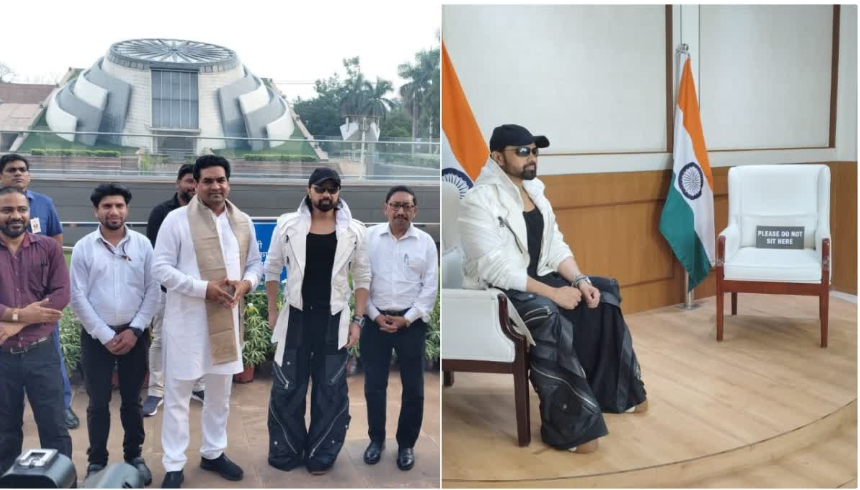 गायक हिमेश रेशमियाची पंतप्रधान संग्रहालयाला भेट!