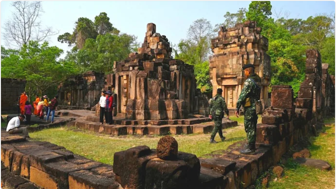 शिवलिंग असलेले प्राचीन हिंदू मंदिर आणि थायलंड-कंबोडिया युद्ध!