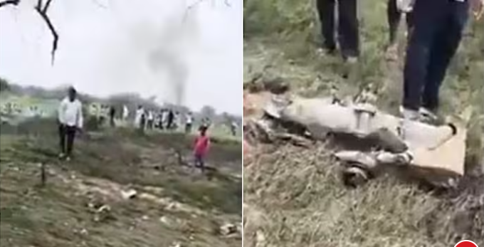 राजस्थानमध्ये भारतीय हवाई दलाचे जॅग्वार लढाऊ विमान कोसळले!