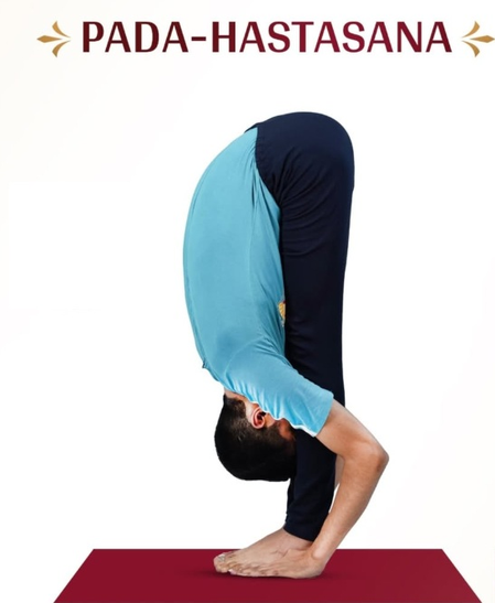 पादहस्तासनाने वाढवा लवचिकता आणि पचनशक्ती