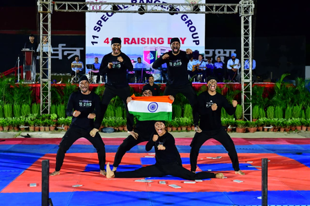 ‘हर घर तिरंगा’ अभियानात एनएसजीचे वीर सहभागी