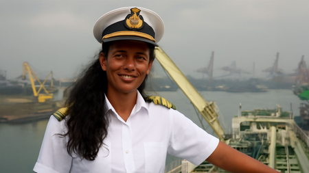 भारताची पहिली महिला मरीन इंजिनिअर बनली सोनाली बनर्जी