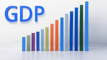 एप्रिल-जून तिमाहीत ७.८ टक्के जीडीपी वाढ