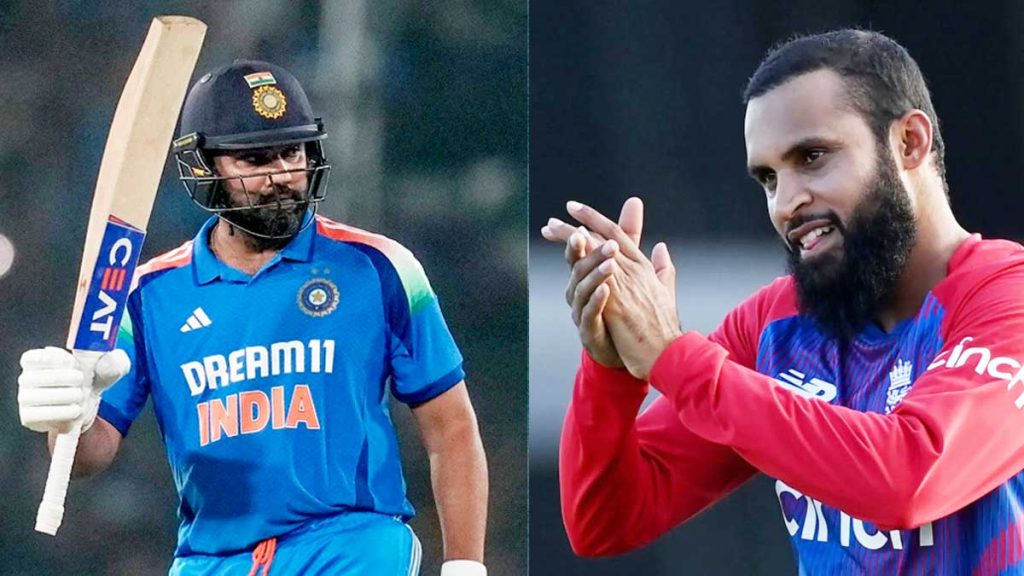 रोहित शर्मा क्षणात सामना हिरावतो : आदिल रशीद