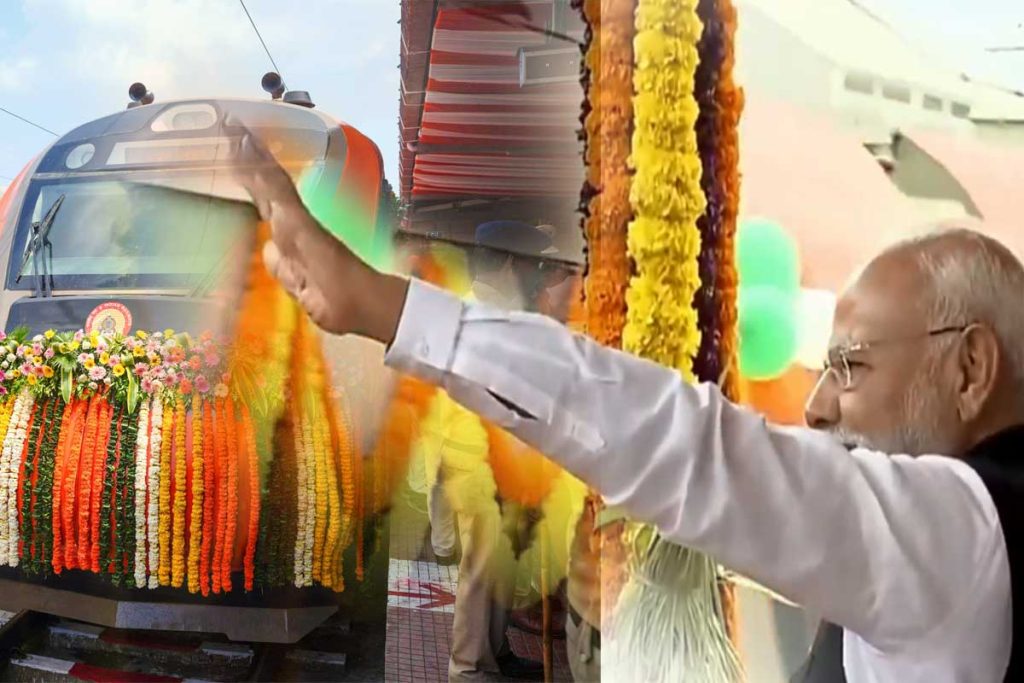 पंतप्रधान मोदींनी नागपूर-पुणे वंदे भारतला दिला ग्रीन सिग्नल