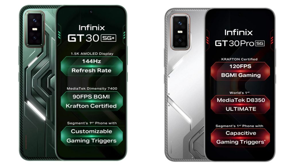 भारतात लाँच झालेल्या इन्फिनिक्स जीटी ३० ५जी प्लस स्मार्टफोनचे फीचर्स बद्दल जाणून घ्या