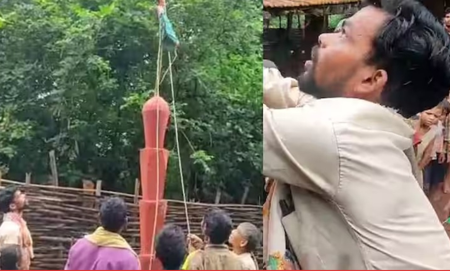 “छत्तीसगडमध्ये नक्षलवाद्यांची अमानुष क्रूरता: तिरंगा फडकवल्याबद्दल तरुणाची हत्या!”