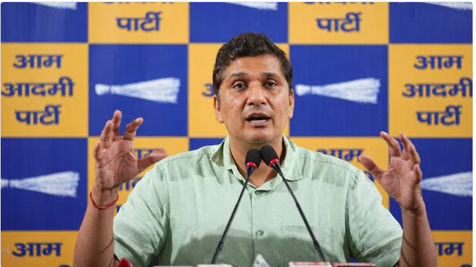 आप नेते सौरभ भारद्वाज यांच्या घरावर ईडीचा छापा!