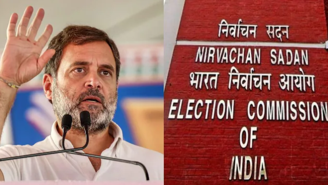 राहुल गांधींचे ‘मतचोरी’चे आरोप, आयोग म्हणाले-अशा निराधार आरोपांकडे दुर्लक्ष करा!