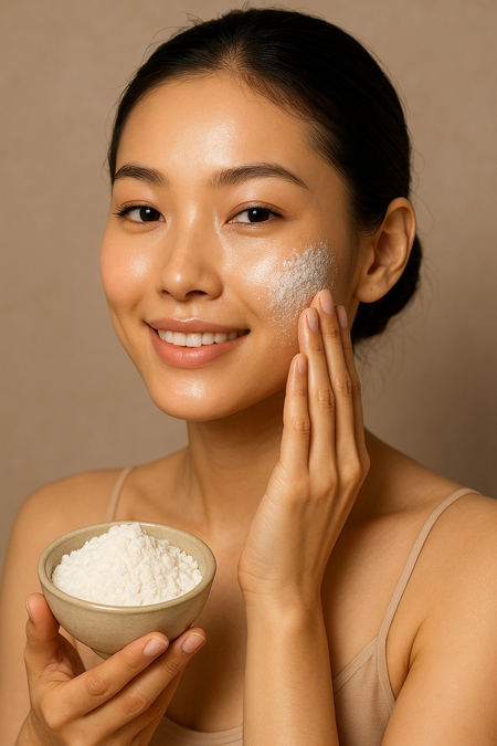 तांदळाच्या पिठाने मिळवा तेजस्वी त्वचा