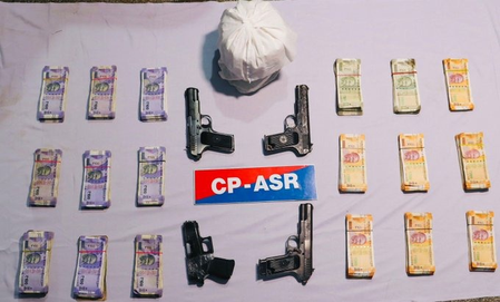 शस्त्र-ड्रग्ज तस्करी टोळीतील तिघांना अटक