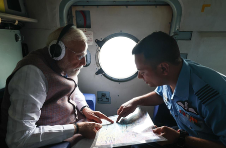 पंतप्रधान मोदींचा हिमाचलमधील आपत्तीग्रस्त भागांचा हवाई दौरा
