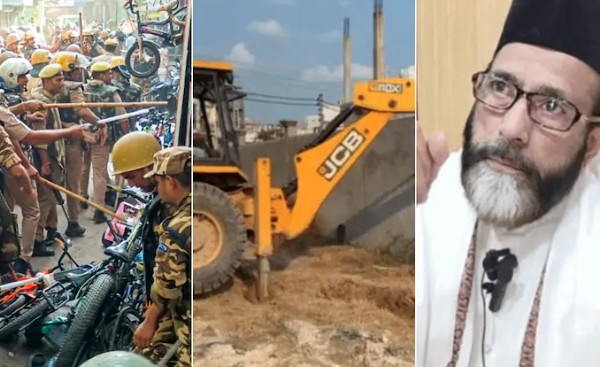 मौलाना तौकीर रझाच्या निकटवर्तीयांच्या बेकायदेशीर मालमत्तांवर बुलडोझर कारवाई?