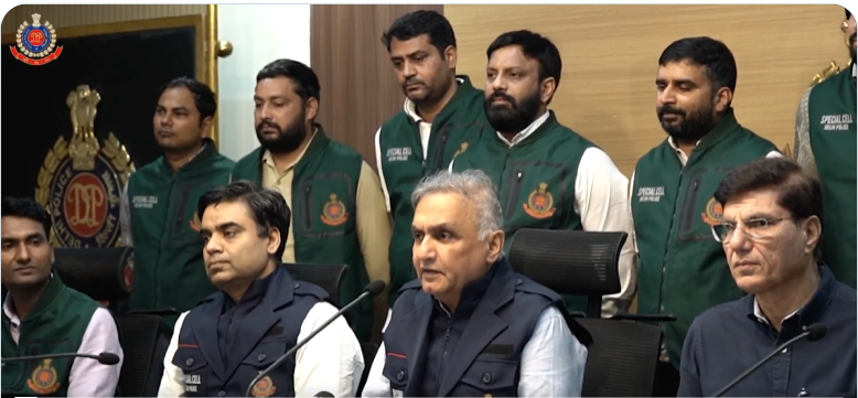 दिल्ली पोलिसांनी मोठा दहशतवादी कट उधळला; आयएस-प्रेरित मॉड्यूल उद्ध्वस्त