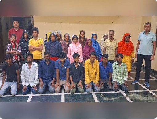 दिल्ली : २५ बेकायदेशीर बांगलादेशी स्थलांतरित अटकेत!