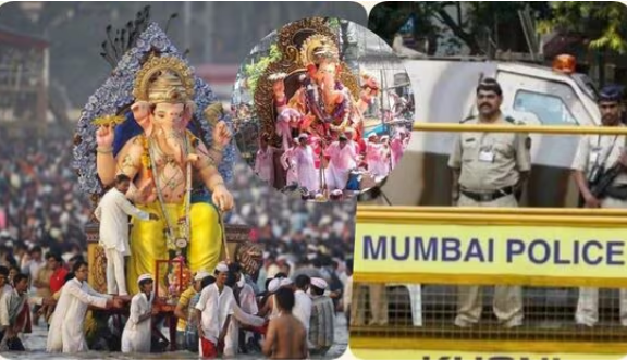 मुंबईत १.५ लाख घरगुती अन ६५०० सार्वजनिक गणपतींचे विसर्जन, पोलीसही सज्ज