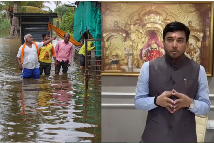 अतिवृष्टीग्रस्तांसाठी सिद्धिविनायक मंदिर ट्रस्टकडून १० कोटींची मदत जाहीर!
