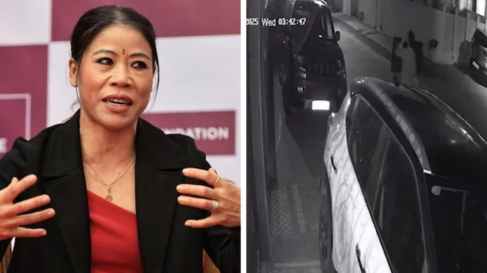 बॉक्सर मेरी कोमचे घर दरोडेखोरांनी फोडले!