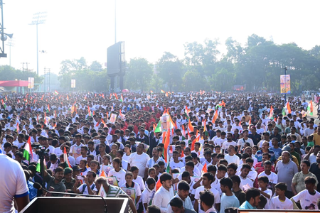 ‘स्वदेशी अपनाओ’ चा रांचीत घुमला आवाज