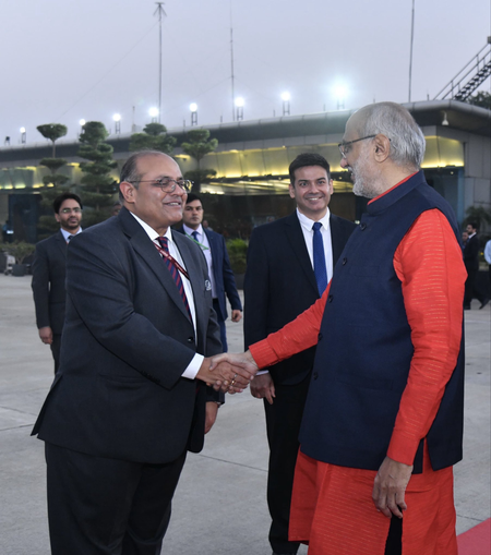 उपराष्ट्रपती सी. पी. राधाकृष्णन सेशेल्सकडे रवाना