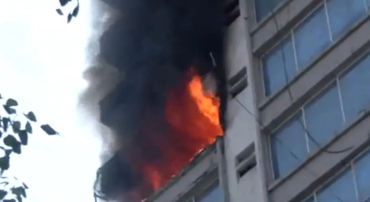 जोगेश्वरीच्या JMS बिझनेस सेंटरमध्ये आग; चार मजले भक्ष्यस्थानी