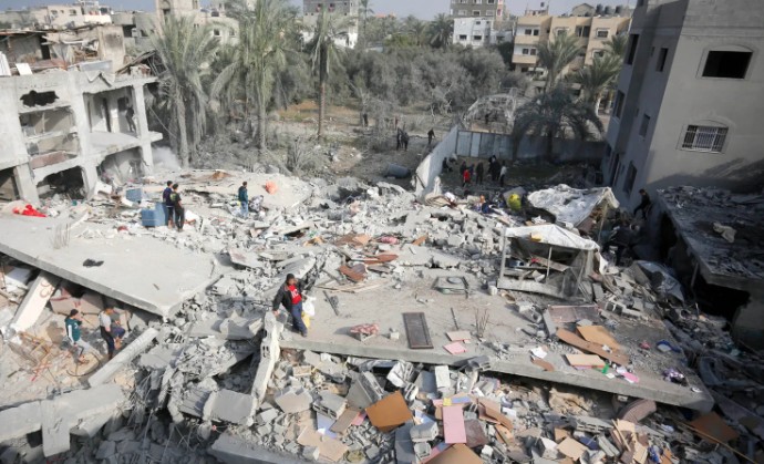 गाझा पट्टीत झालेल्या इस्रायली गोळीबारात सहा जणांचा मृत्यू