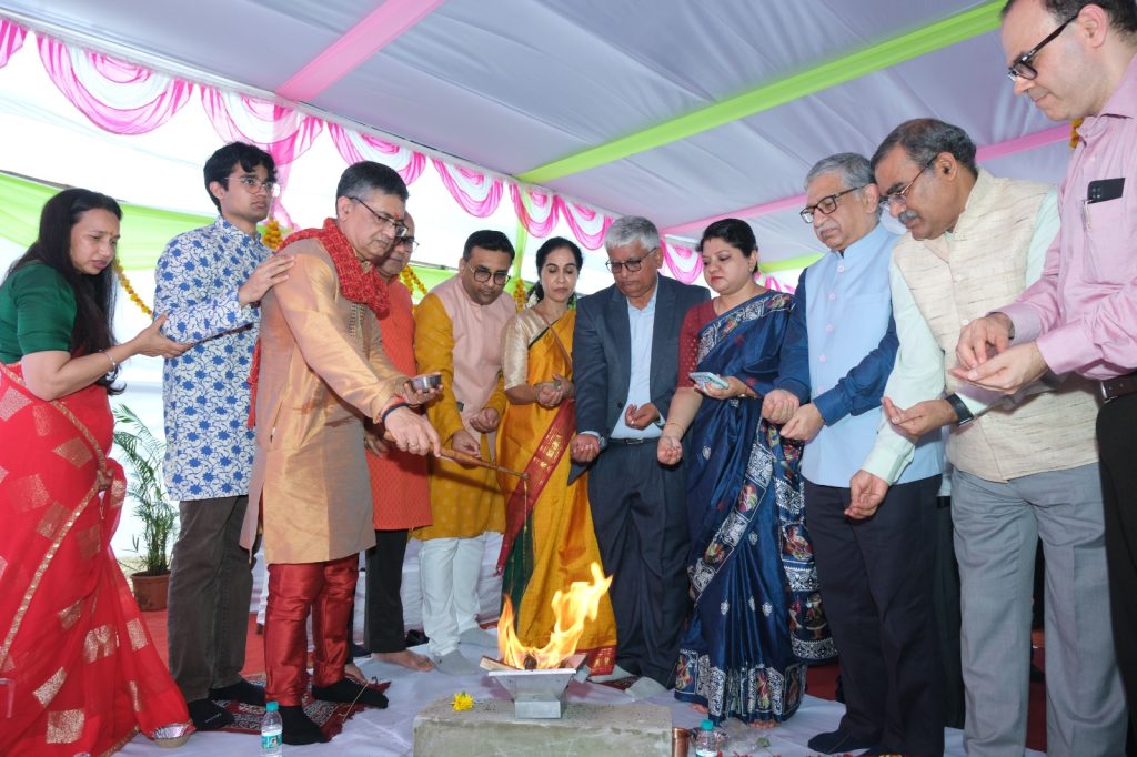 नवी मुंबईत एनएसई मल्टीस्पेशालिटी कॅन्सर हॉस्पिटलचे भूमिपूजन