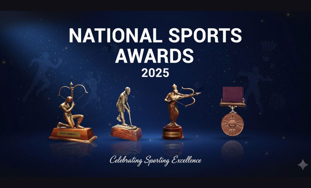 क्रीडा मंत्रालयाने २०२५ च्या क्रीडा पुरस्कारांसाठी मागवले अर्ज